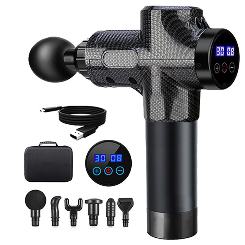 Massage Gun Deep Tissue - Deep Tissue Massage Gun Portable Facial