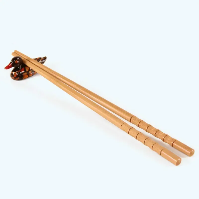 Health Wellness Items - 5 Pairs Handmade Natural Bamboo Wood