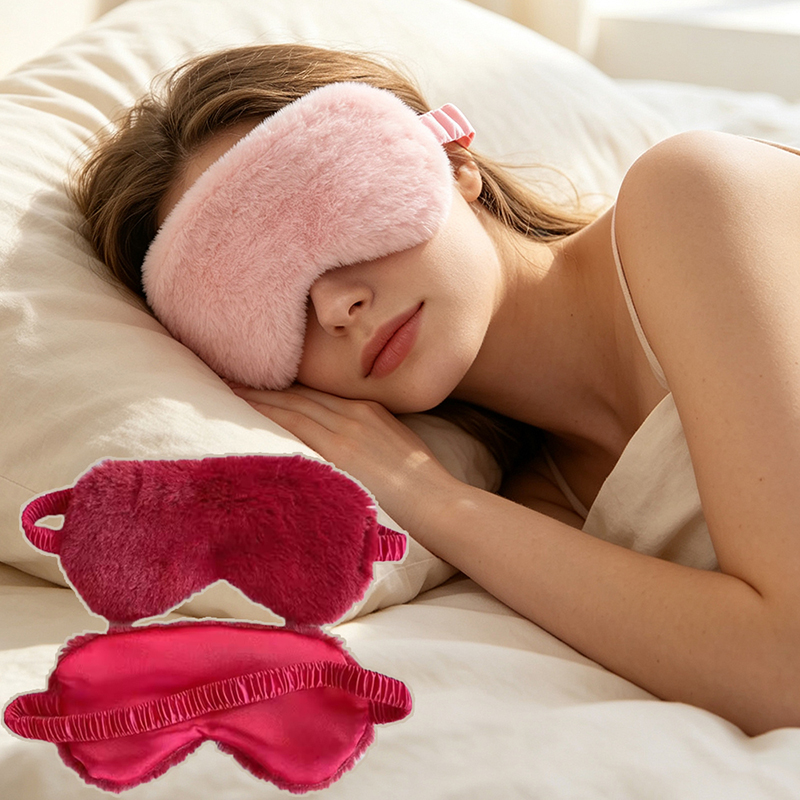 Health & Wellness Festival - Sleeping Mask Sleeping Blindfold Soft Plush