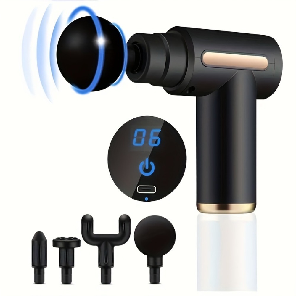 Massage Gun Deep Tissue - Mini Fascia Gun Household Portable Muscle