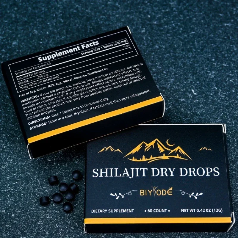 1 bottle 60 pills Shilajit Tab - огляд і ціна Health Wellness Items