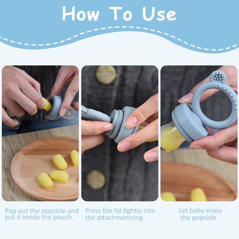 Silicone Bear Shaped Baby Frui - огляд і ціна Health Wellness Items