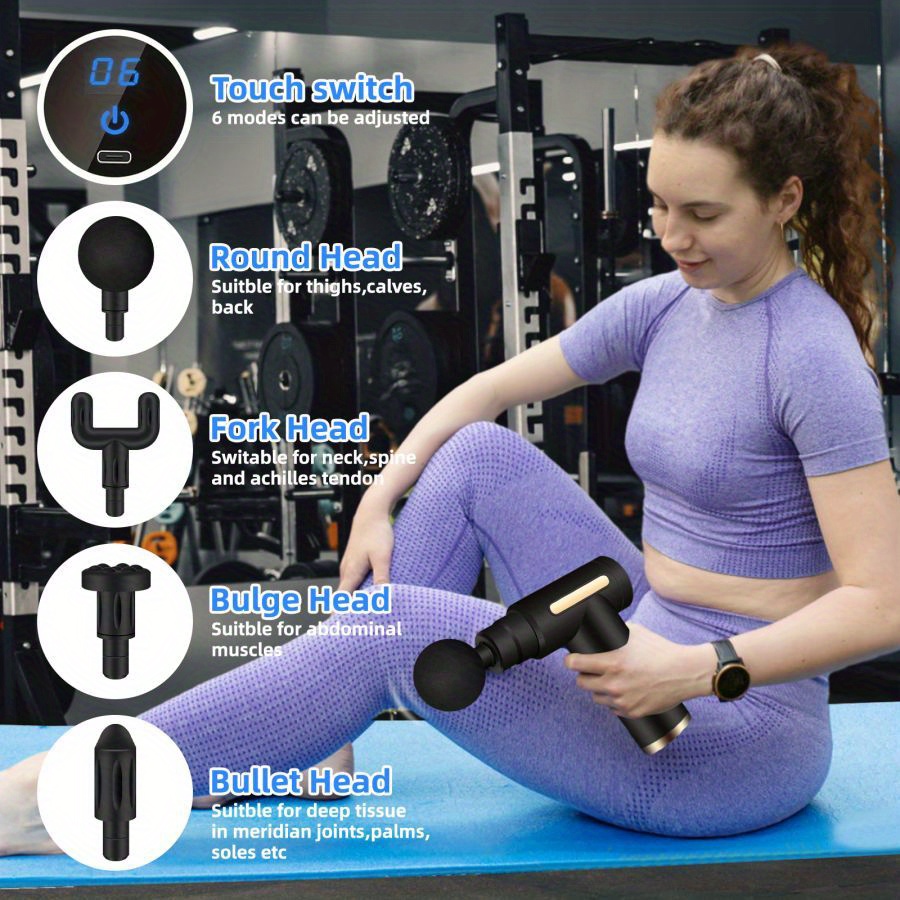 Mini Fascia Gun Deep Tissue Ma - огляд і ціна Massage Gun Deep Tissue