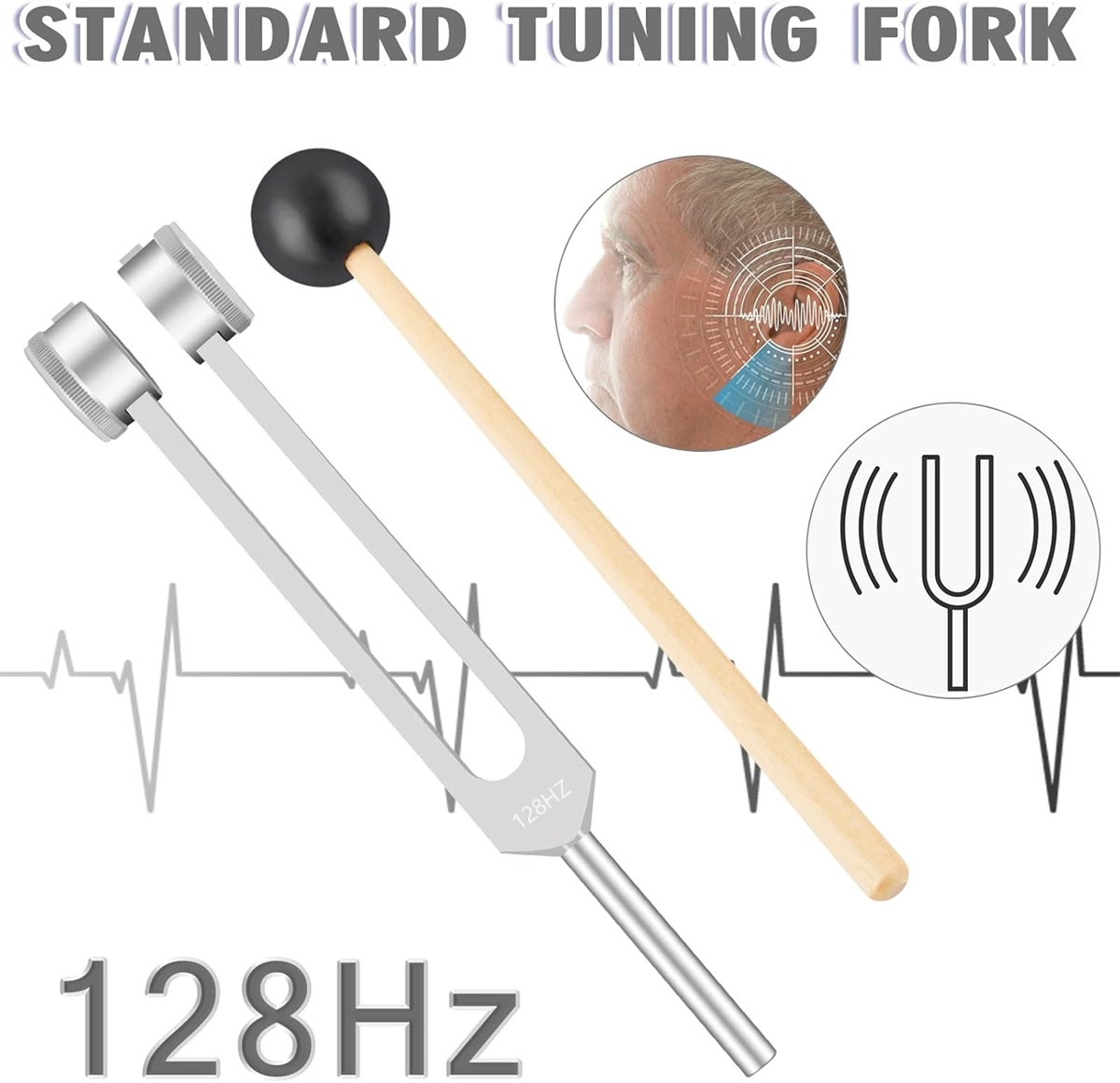Miwayer 128Hz Tuning Fork: For - огляд і ціна Holistic Health & Wellness