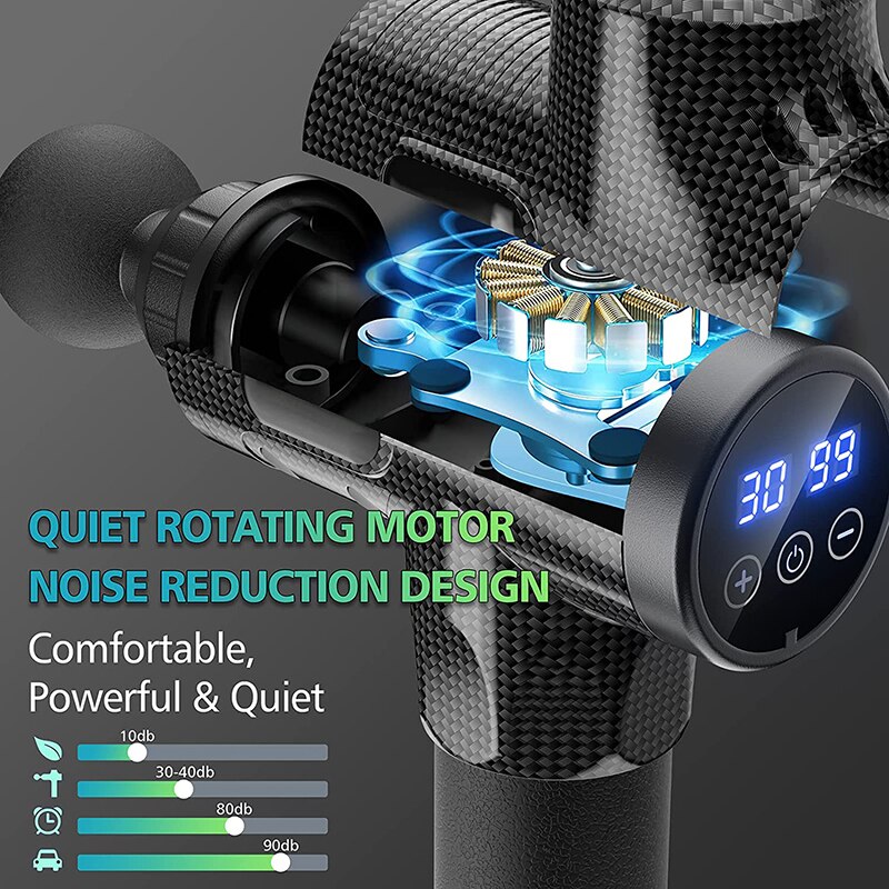 Deep Tissue Massage Gun Portab - огляд і ціна Massage Gun Deep Tissue