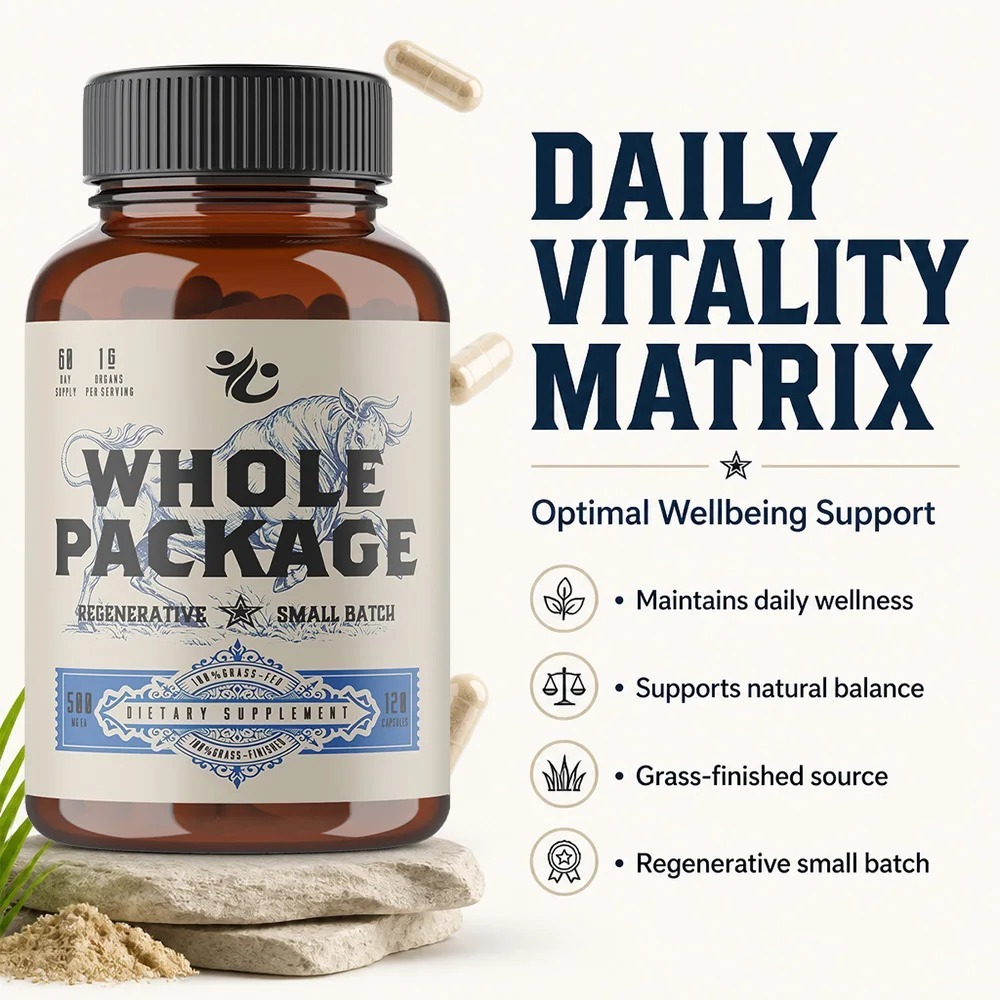 Whole Package – Supports Male  - огляд і ціна Health Wellness Energy