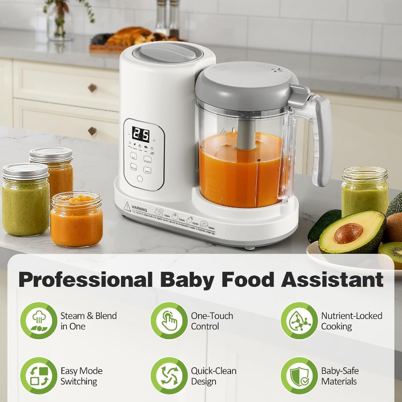 Baby Food Maker Steamer Blende - огляд і ціна Health Wellness Items