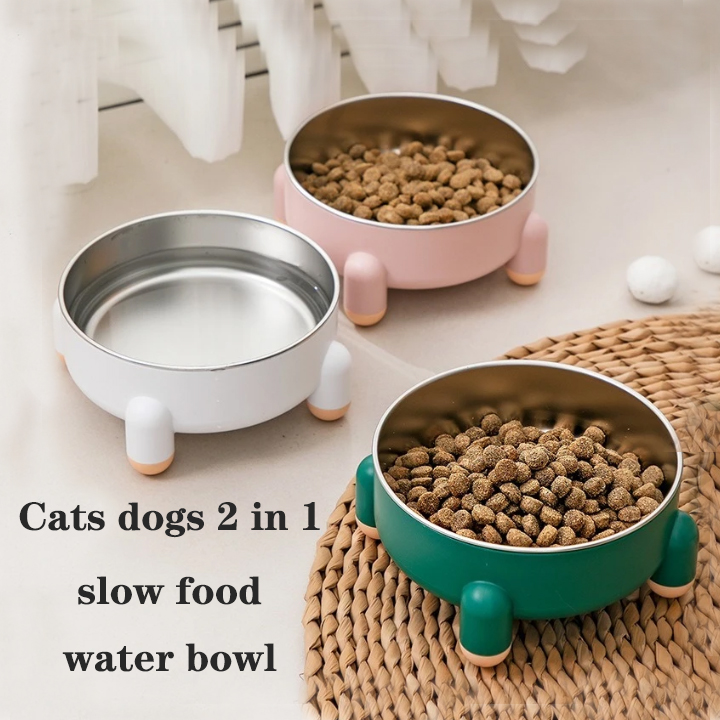 Anti-skid Pet Feeder Bowl Stai - огляд і ціна Health Wellness Items