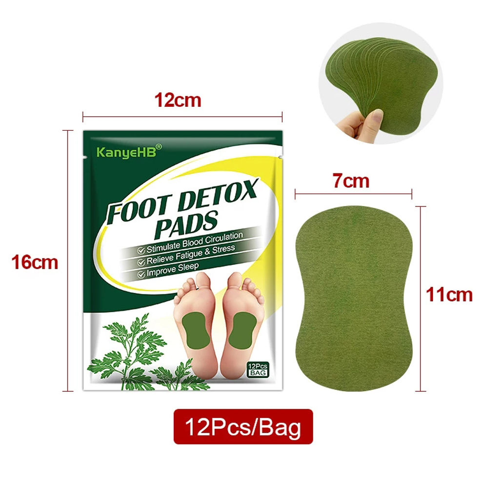 Detox Foot Patches Pads 12/24P - огляд і ціна Detox Foot Patch