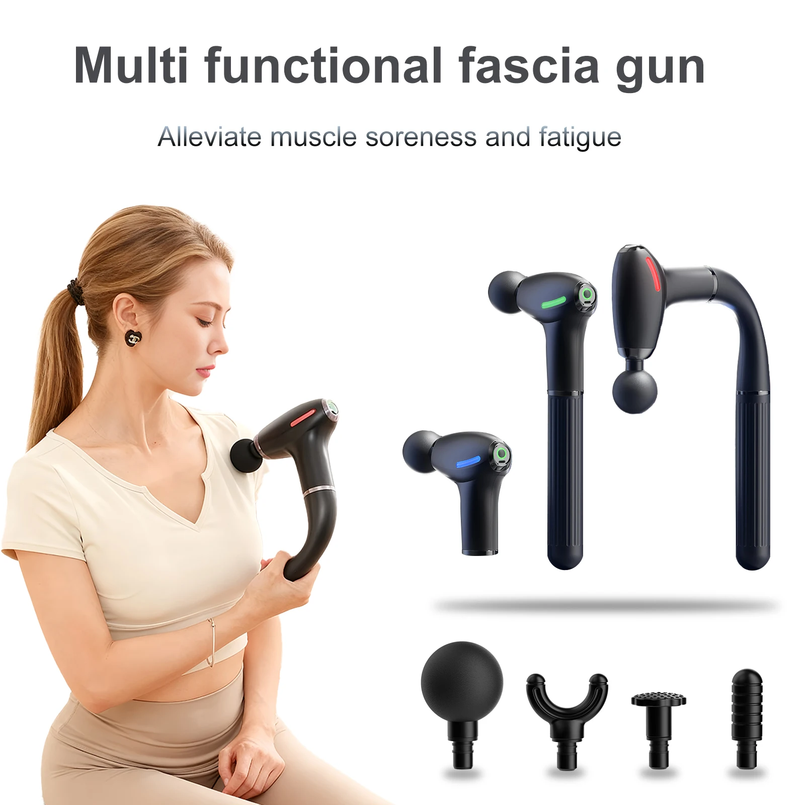 Mulit functional fascia gun wi - огляд і ціна Massage Gun Deep Tissue