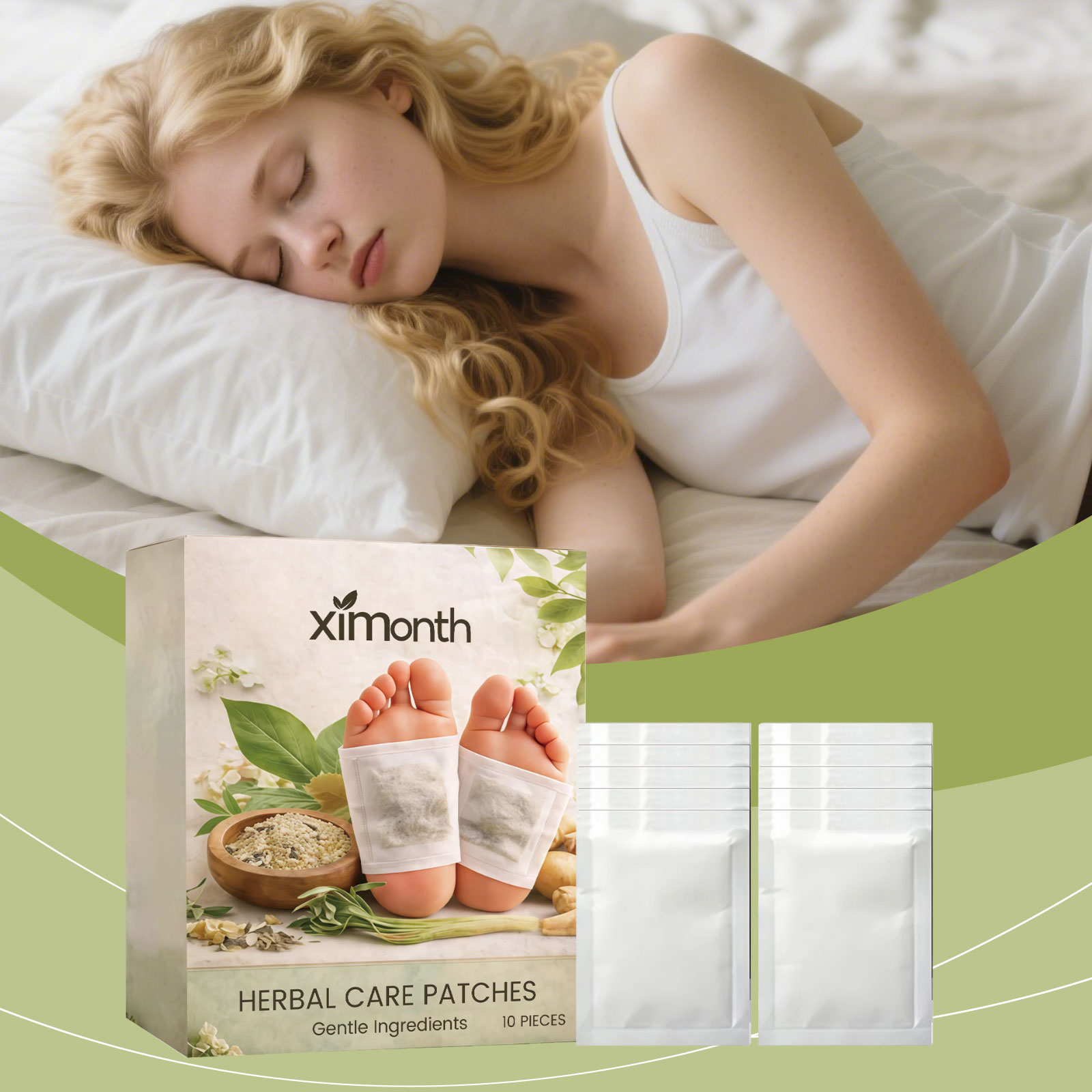 Natural Herbal Detox Foot Patc - огляд і ціна Detox Foot Patch