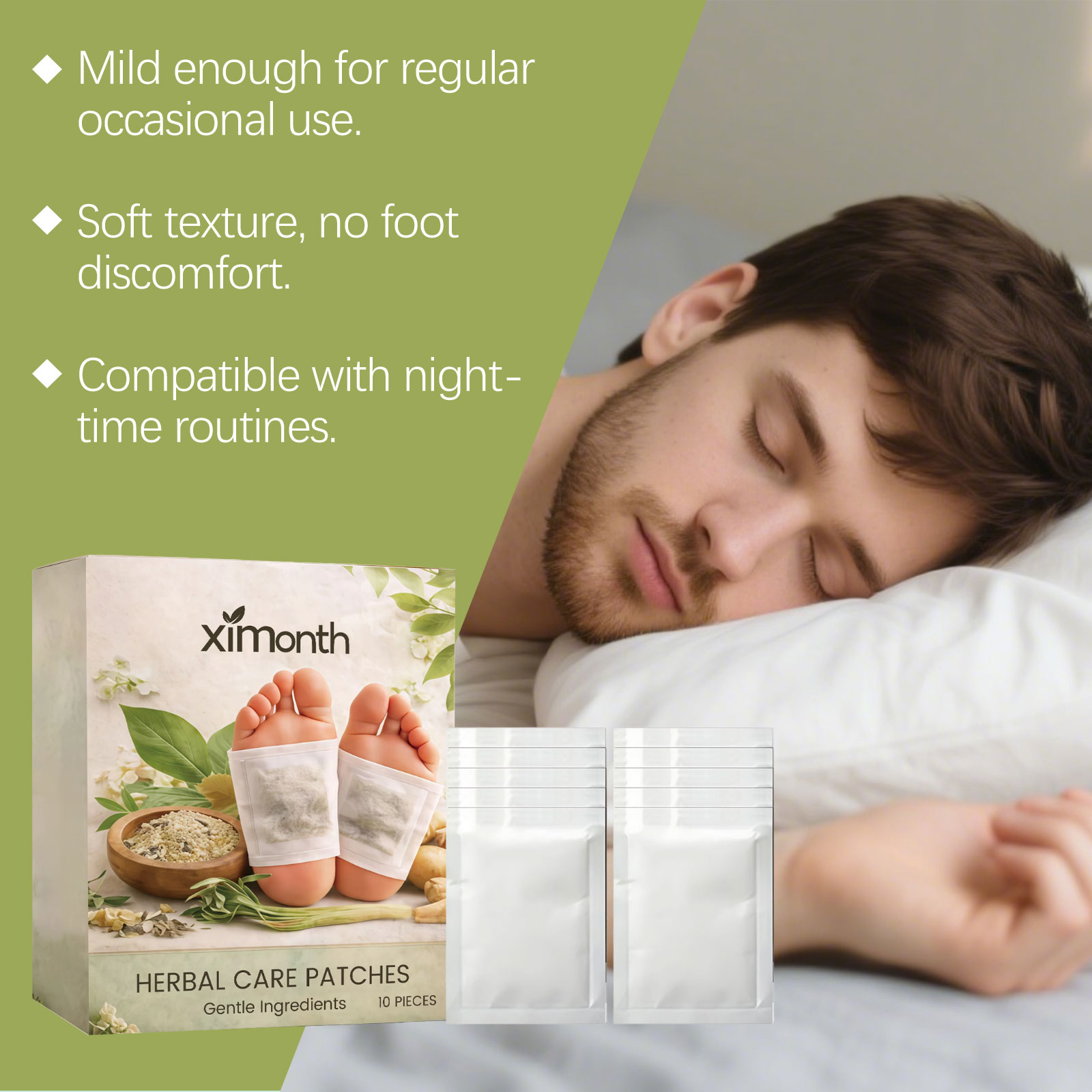 Natural Herbal Detox Foot Patc - огляд і ціна Detox Foot Patch